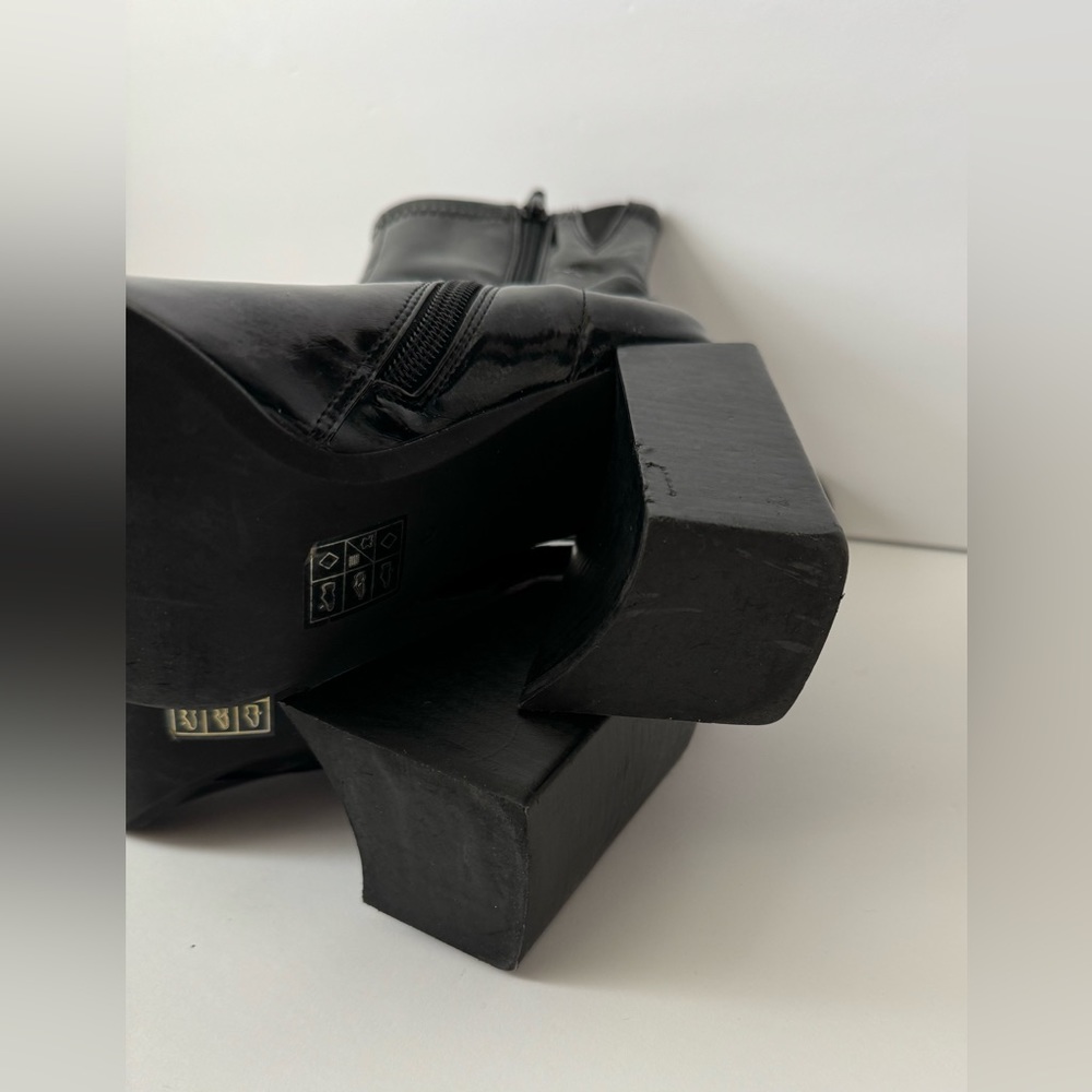 Jeffrey Campbell la siren black booties 6 - Picture 11 of 13